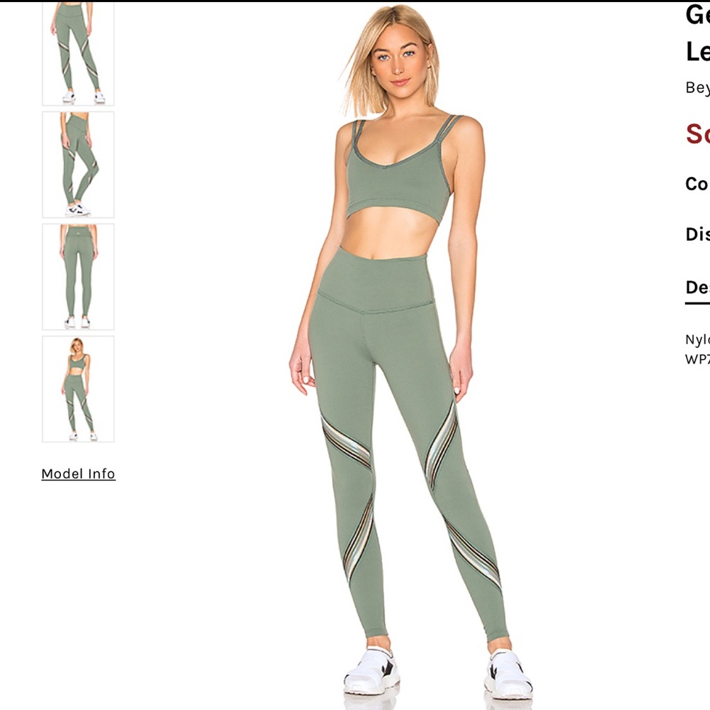 Beyond Yoga Get Your Filament High Waist Leggings - Picture 9 of 9